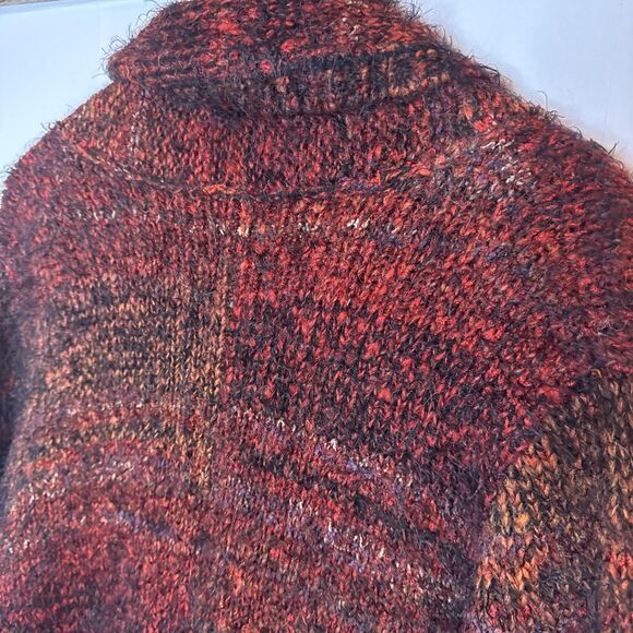 Chico's Womens Wool Blend Cardigan Duster Sweater Size 3‎ Large Buttons Pockets - Picture 9 of 9